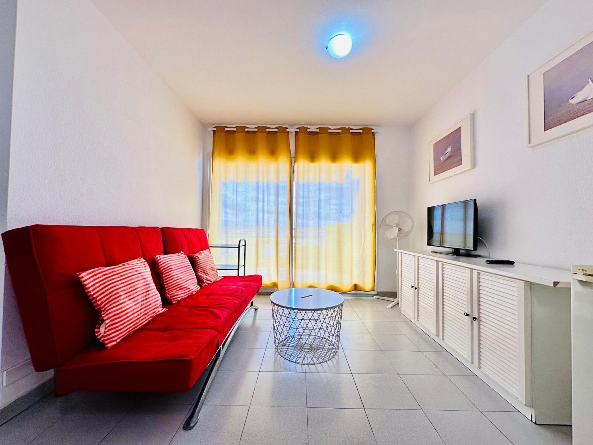 Apartamento Roc Mar 2 5C - Apartamento cerca del centro y de la playa - terraza con vistas al mar y al puerto Rosas Exterior foto